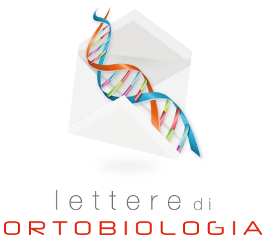 Lettere di Ortobiologia Lettere di Ortobiologia